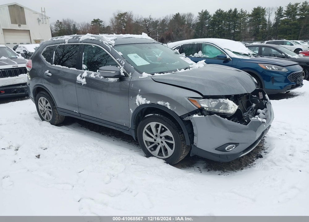 2015 NISSAN ROGUE SL VIN: 5N1AT2MV9FC800490