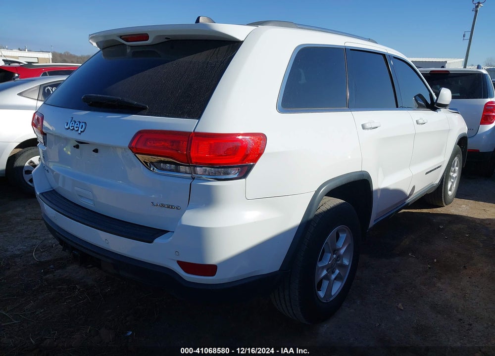 2017 JEEP GRAND CHEROKEE LAREDO 4X4 VIN: 1C4RJFAG0HC618156