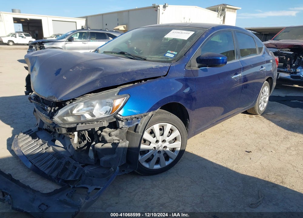 2016 NISSAN SENTRA S VIN: 3N1AB7AP2GY336593