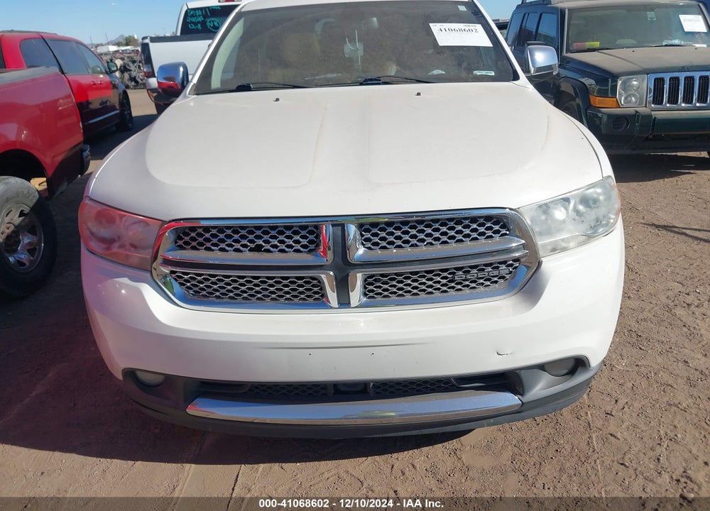 2012 DODGE DURANGO CITADEL VIN: 1C4SDHET4CC130381