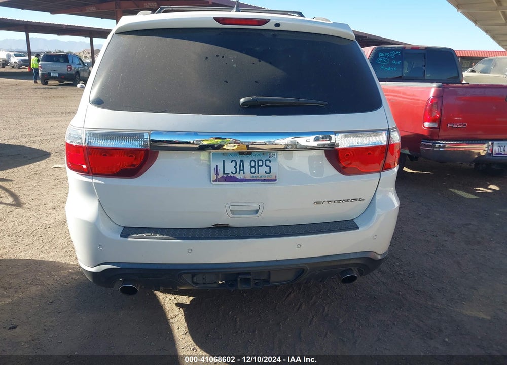 2012 DODGE DURANGO CITADEL VIN: 1C4SDHET4CC130381