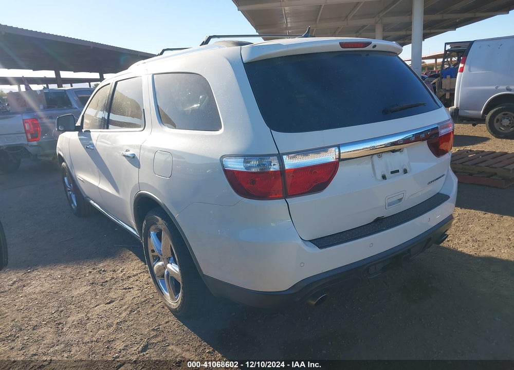 2012 DODGE DURANGO CITADEL VIN: 1C4SDHET4CC130381