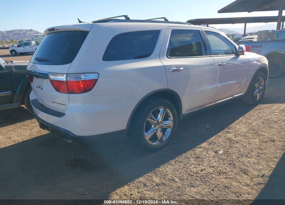 2012 DODGE DURANGO CITADEL VIN: 1C4SDHET4CC130381