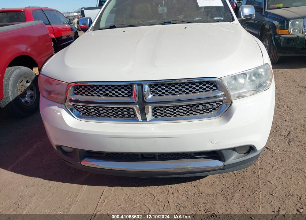 2012 DODGE DURANGO CITADEL VIN: 1C4SDHET4CC130381