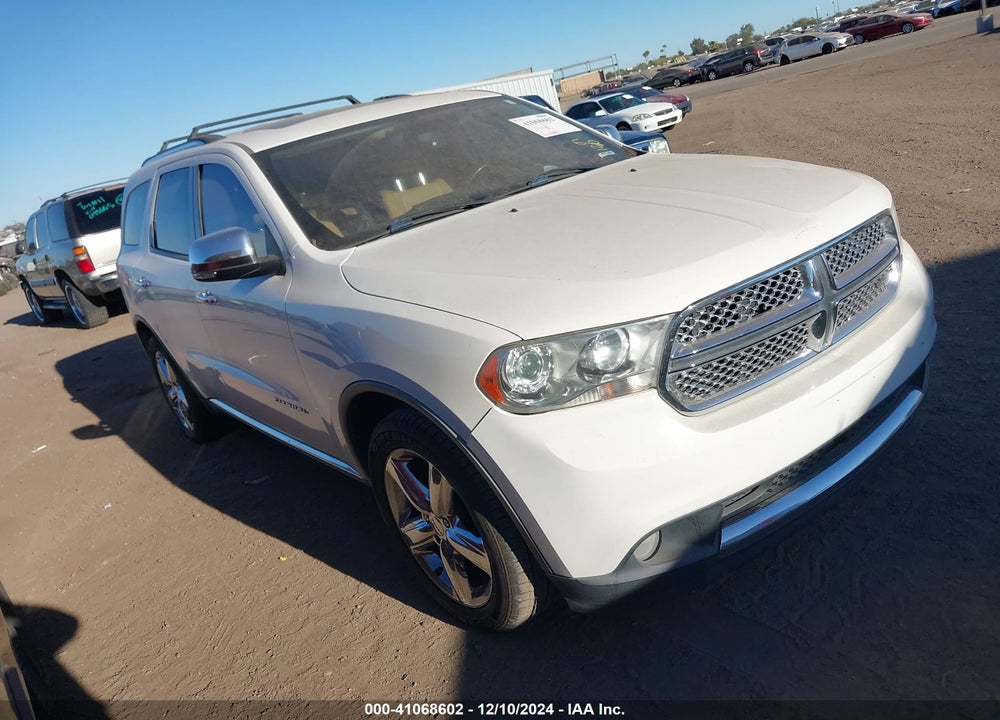 2012 DODGE DURANGO CITADEL VIN: 1C4SDHET4CC130381