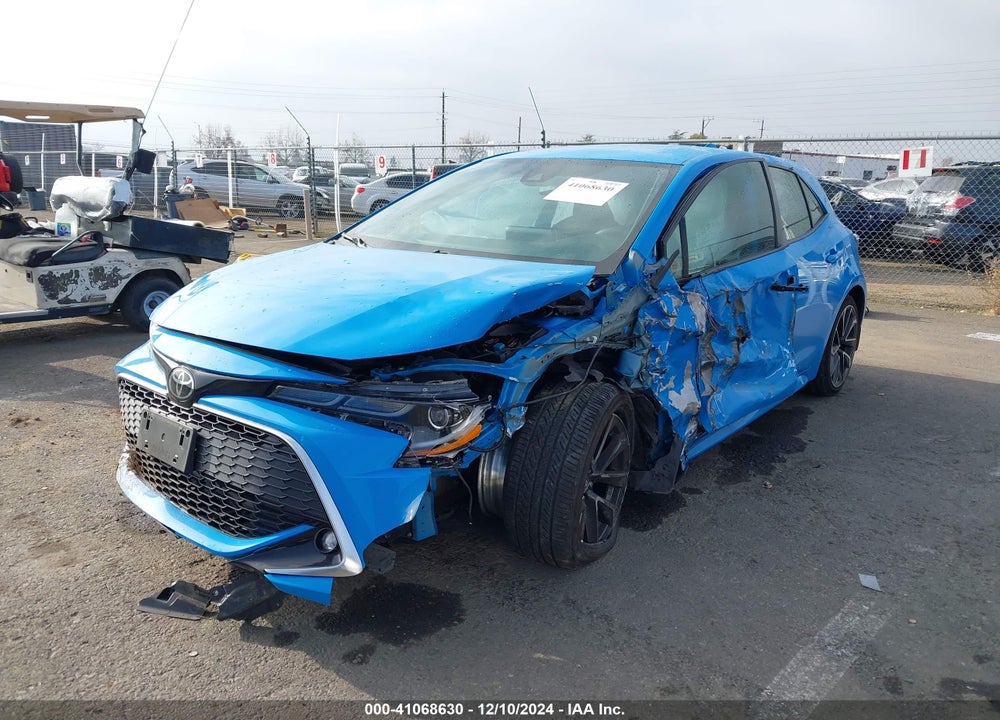 2019 TOYOTA COROLLA VIN: JTNK4RBEXK3020909