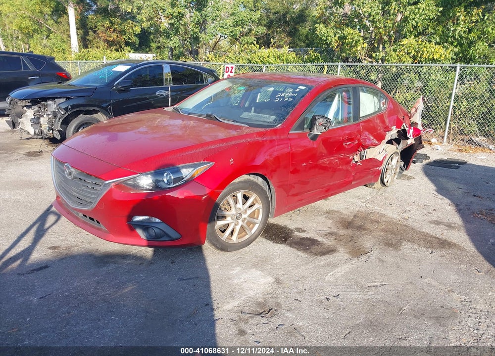 2015 MAZDA 3 I GRAND TOURING VIN: 3MZBM1W7XFM132175
