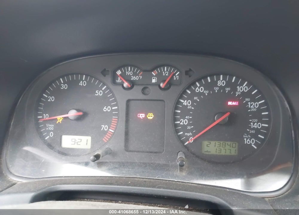 2003 VOLKSWAGEN GTI 1.8T VIN: 9BWDE61J634029941