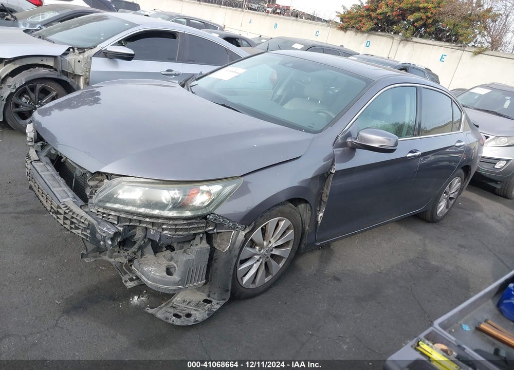 2015 HONDA ACCORD EX-L V-6 VIN: 1HGCR3F89FA016350