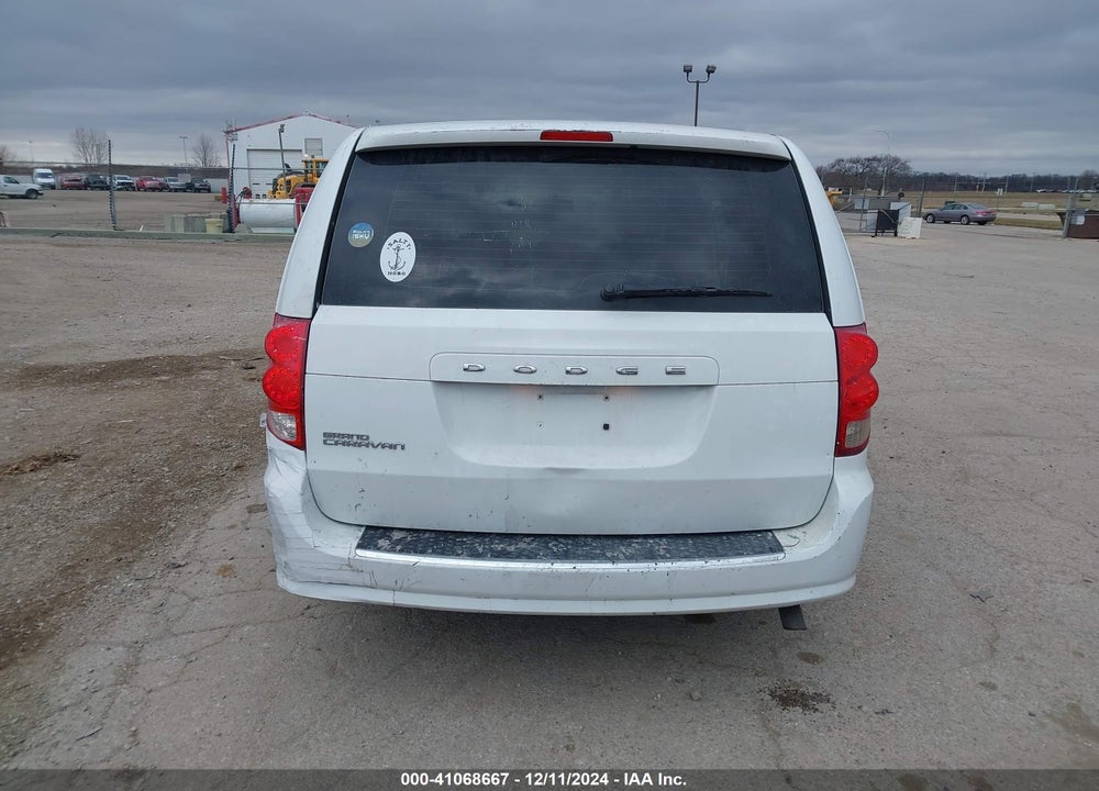 2014 DODGE GRAND CARAVAN AMERICAN VALUE PKG VIN: 2C4RDGBGXER249367