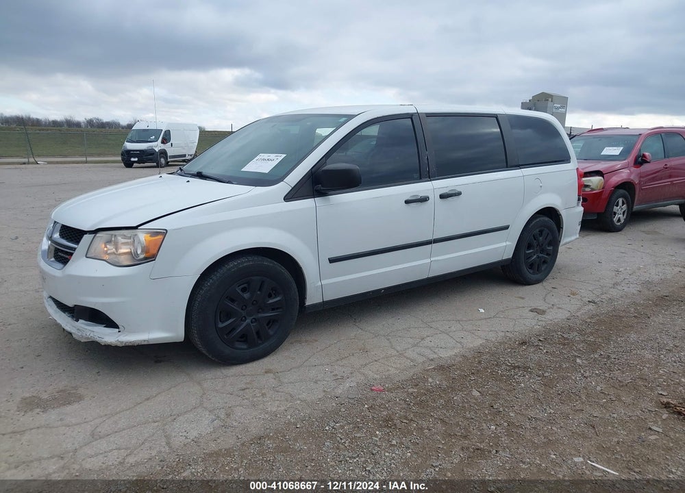 2014 DODGE GRAND CARAVAN AMERICAN VALUE PKG VIN: 2C4RDGBGXER249367