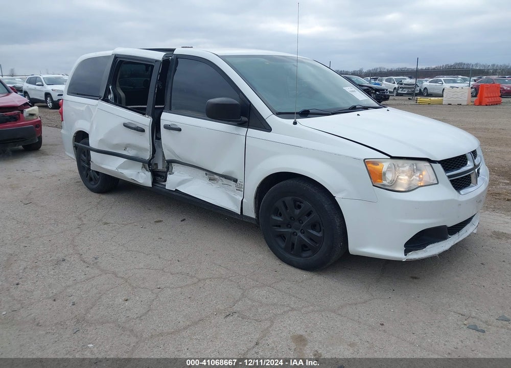 2014 DODGE GRAND CARAVAN AMERICAN VALUE PKG VIN: 2C4RDGBGXER249367