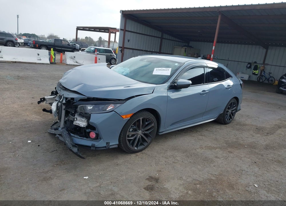 2021 HONDA CIVIC SPORT VIN: SHHFK7H4XMU424781