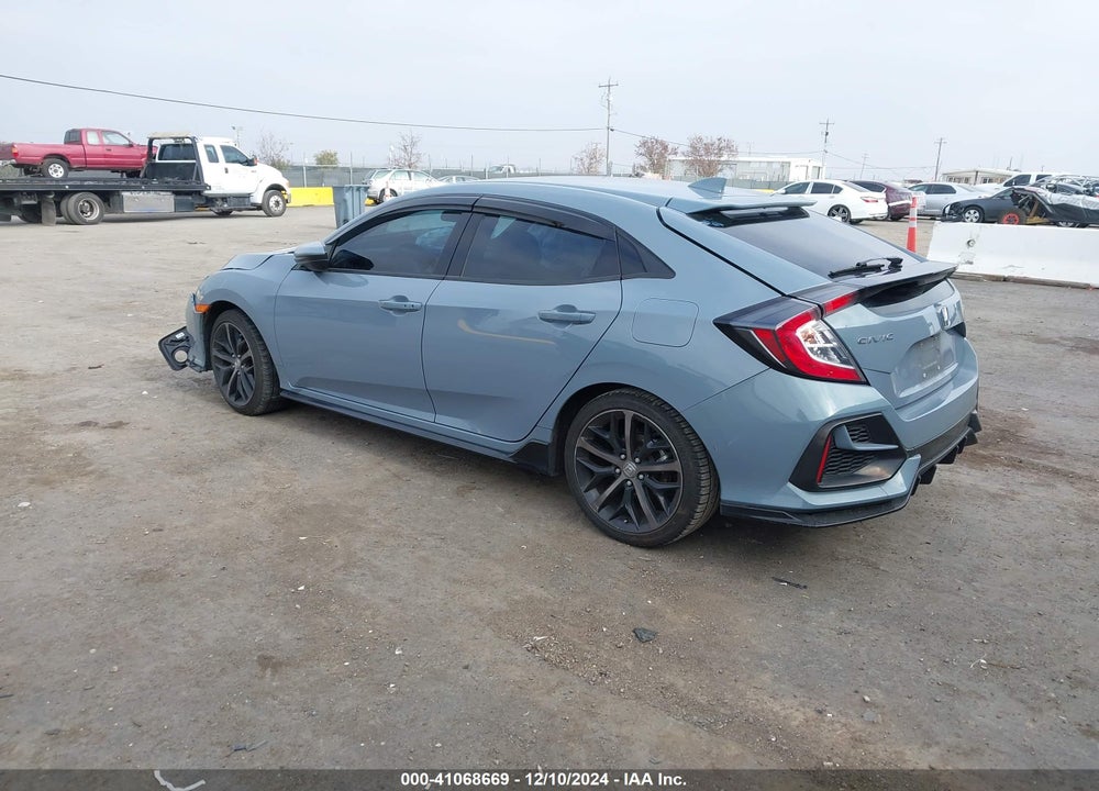2021 HONDA CIVIC SPORT VIN: SHHFK7H4XMU424781