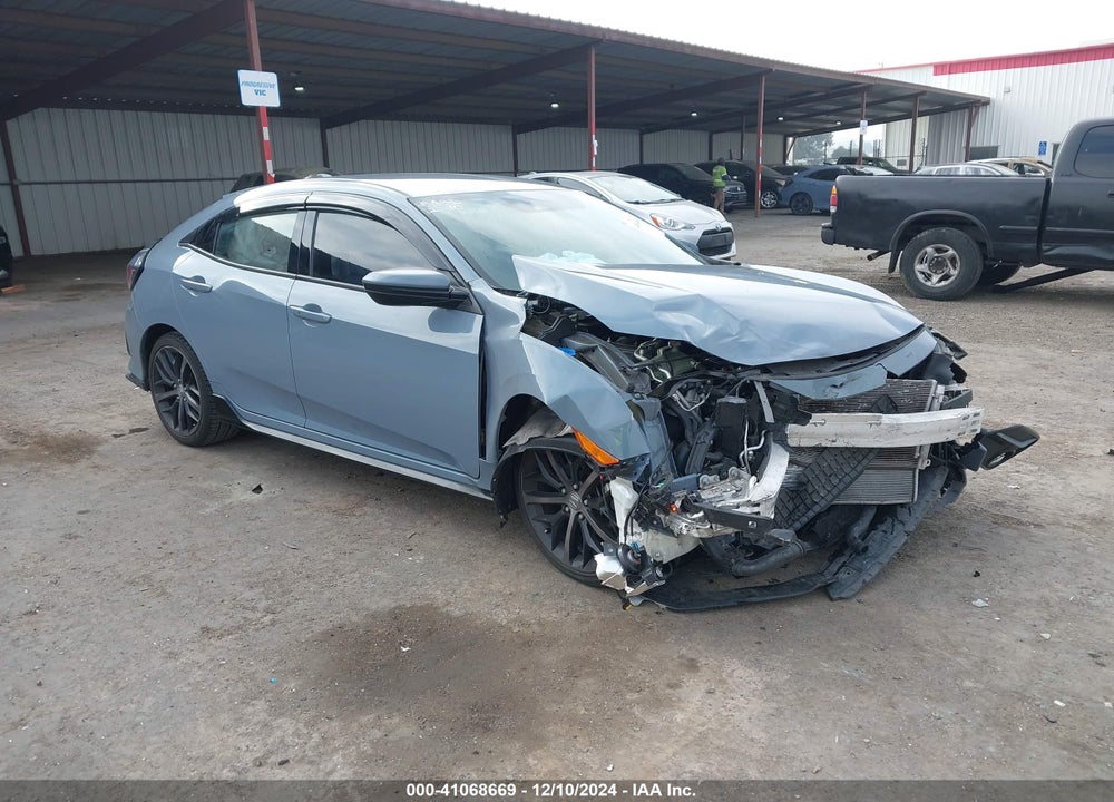2021 HONDA CIVIC SPORT VIN: SHHFK7H4XMU424781