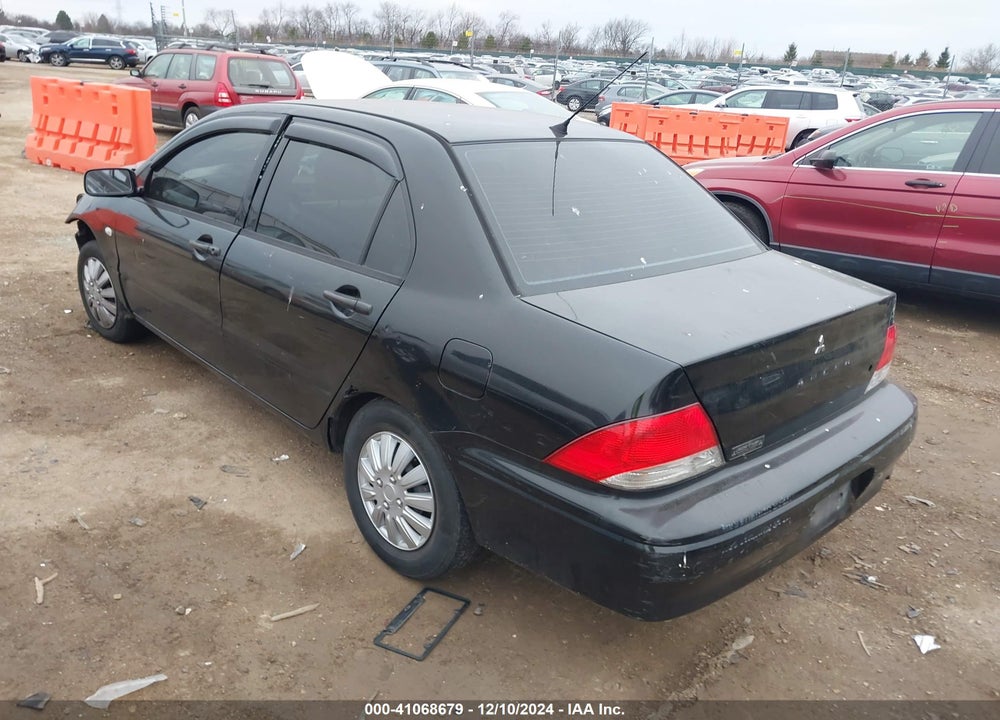 2003 MITSUBISHI LANCER ES VIN: JA3AJ26E83U098609