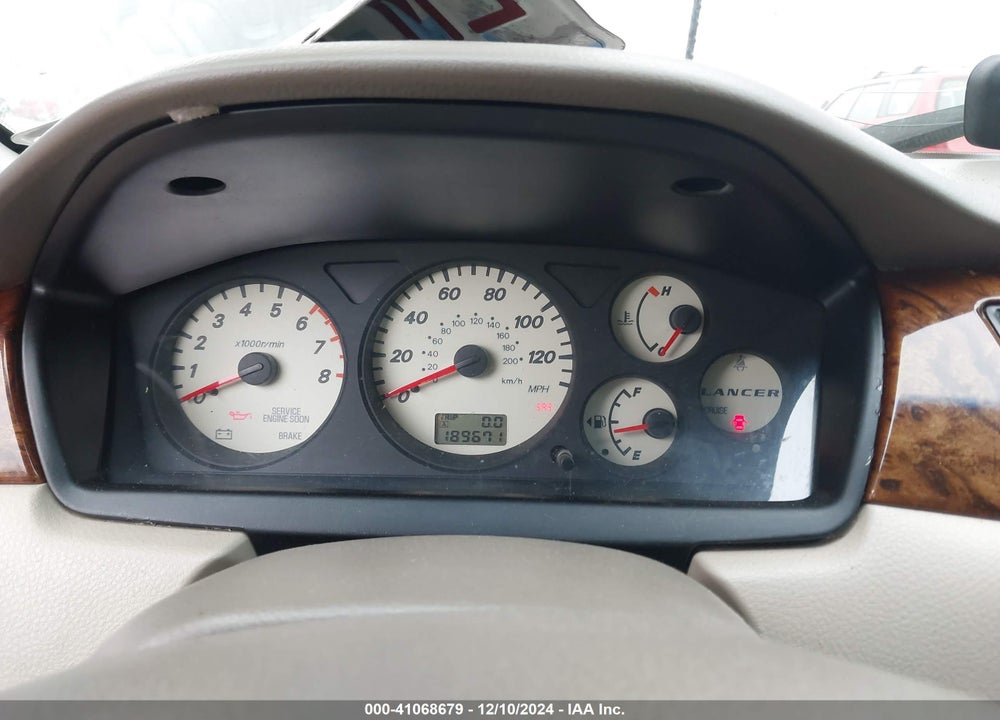 2003 MITSUBISHI LANCER ES VIN: JA3AJ26E83U098609
