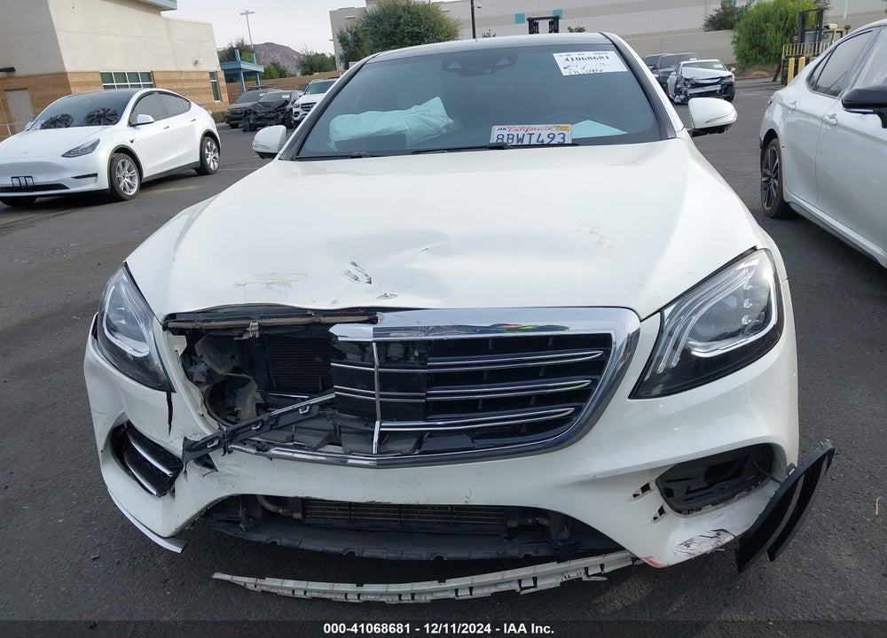 2018 MERCEDES-BENZ S 560 VIN: WDDUG8DBXJA379887