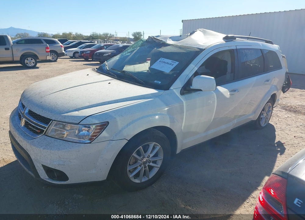 2014 DODGE JOURNEY SXT VIN: 3C4PDDBG6ET190661