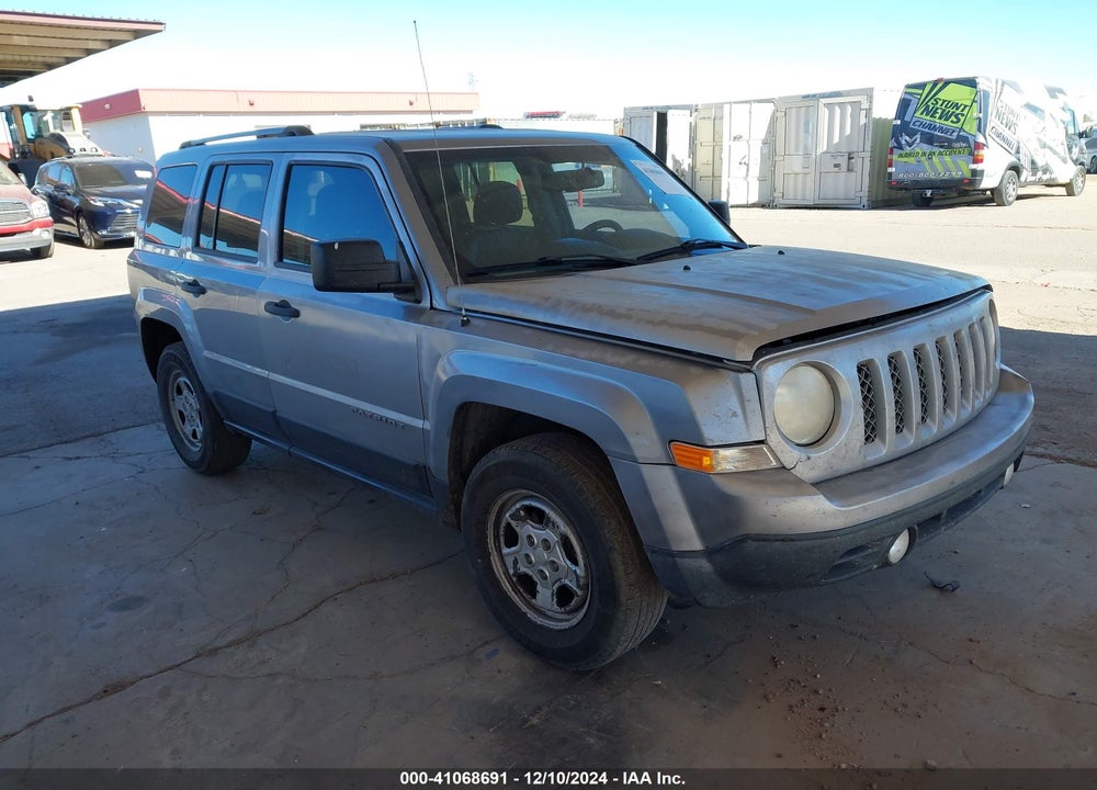 2016 JEEP PATRIOT SPORT SE VIN: 1C4NJPBA6GD700187