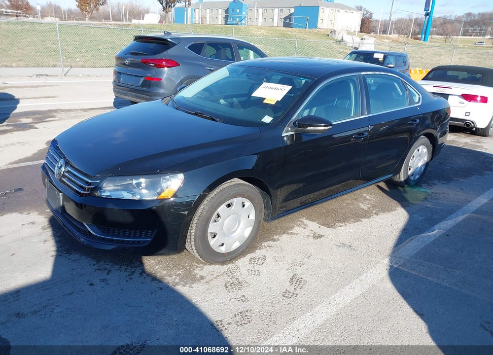 2012 VOLKSWAGEN PASSAT VIN: 1VWBH7A37CC050249