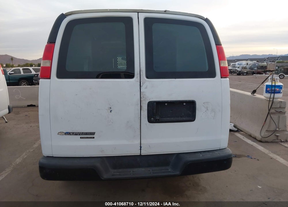 2016 CHEVROLET EXPRESS 2500 WORK VAN VIN: 1GCWGAFF9G1190568