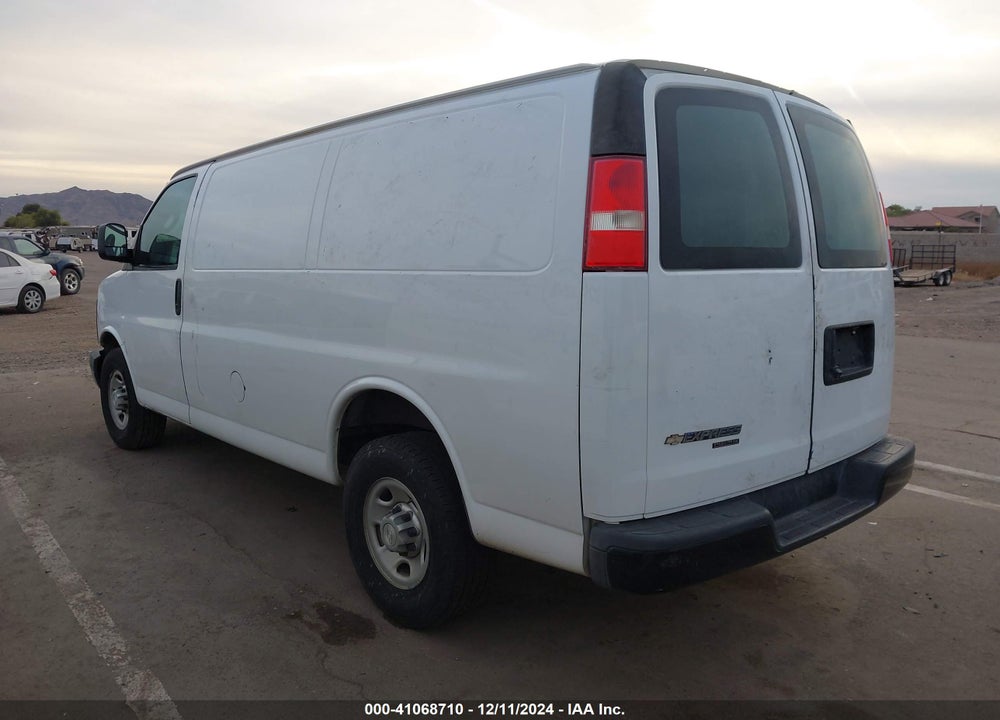 2016 CHEVROLET EXPRESS 2500 WORK VAN VIN: 1GCWGAFF9G1190568