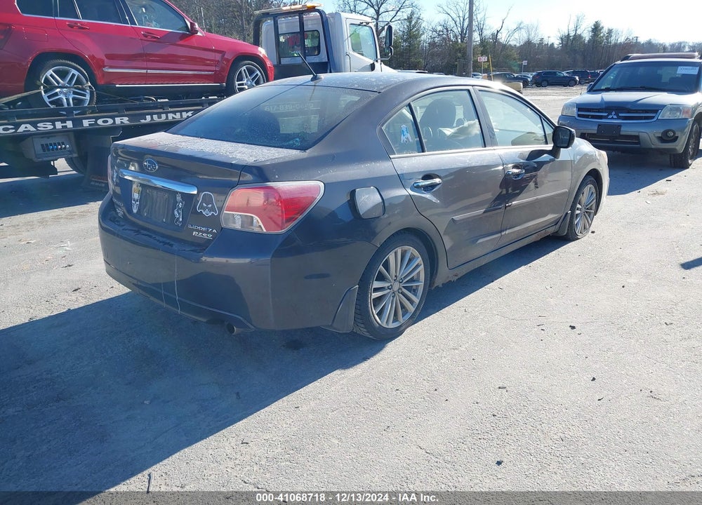 2014 SUBARU IMPREZA VIN: JF1GJAG66EH005844