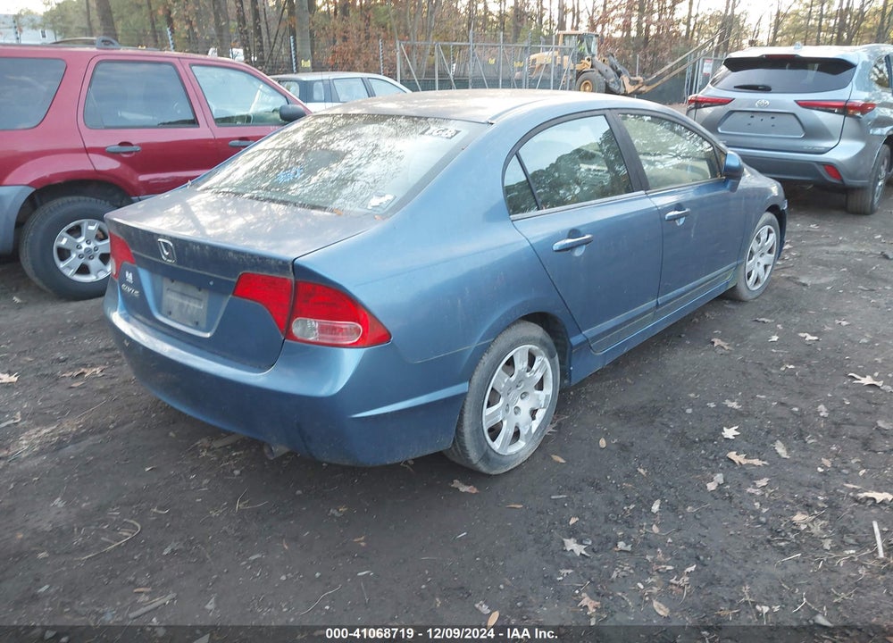 2007 HONDA CIVIC LX VIN: 1HGFA16557L008654