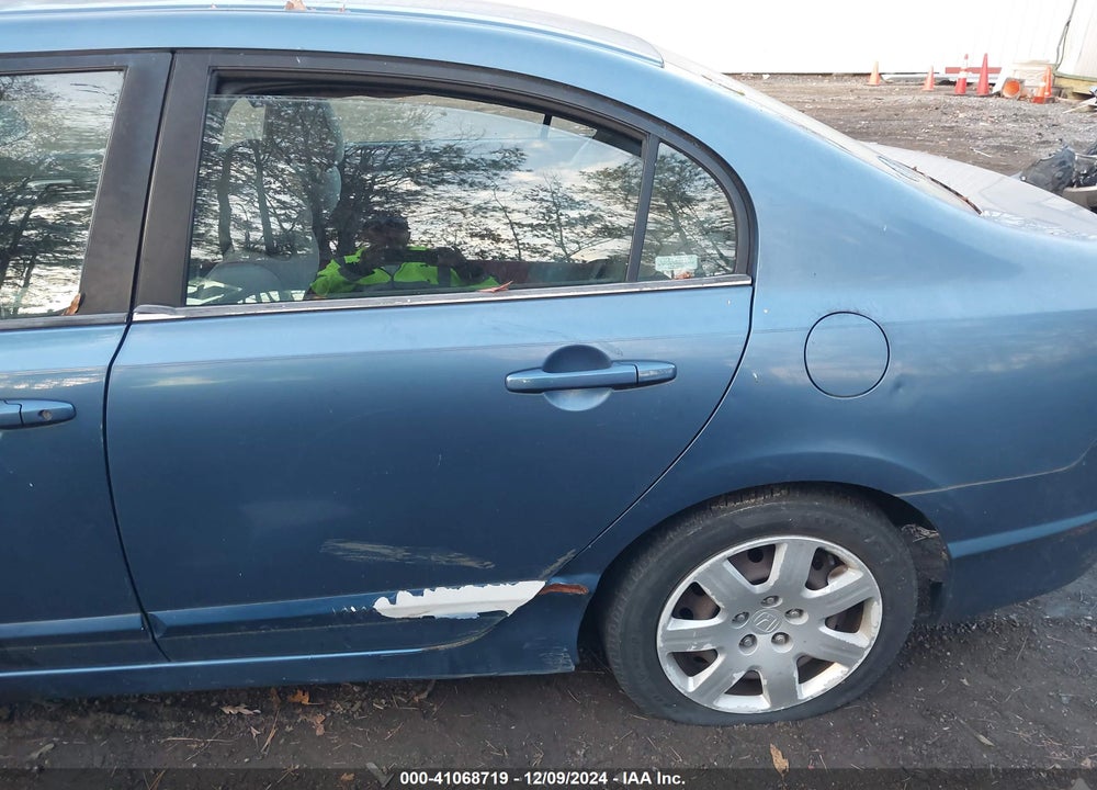 2007 HONDA CIVIC LX VIN: 1HGFA16557L008654