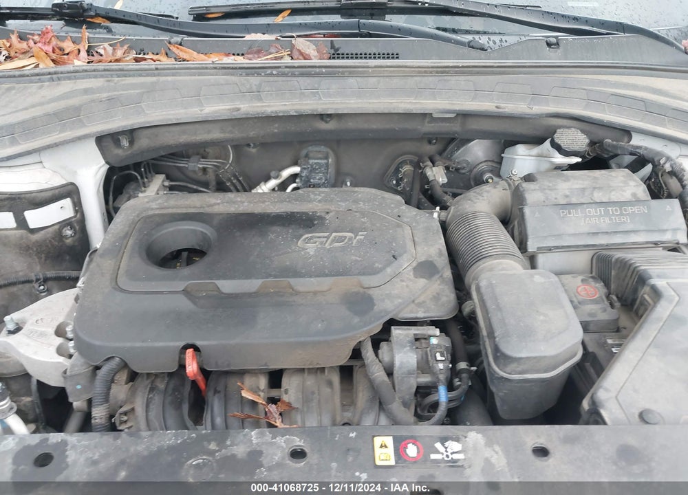 2019 HYUNDAI SANTA FE SE VIN: 5NMS23AD9KH111462
