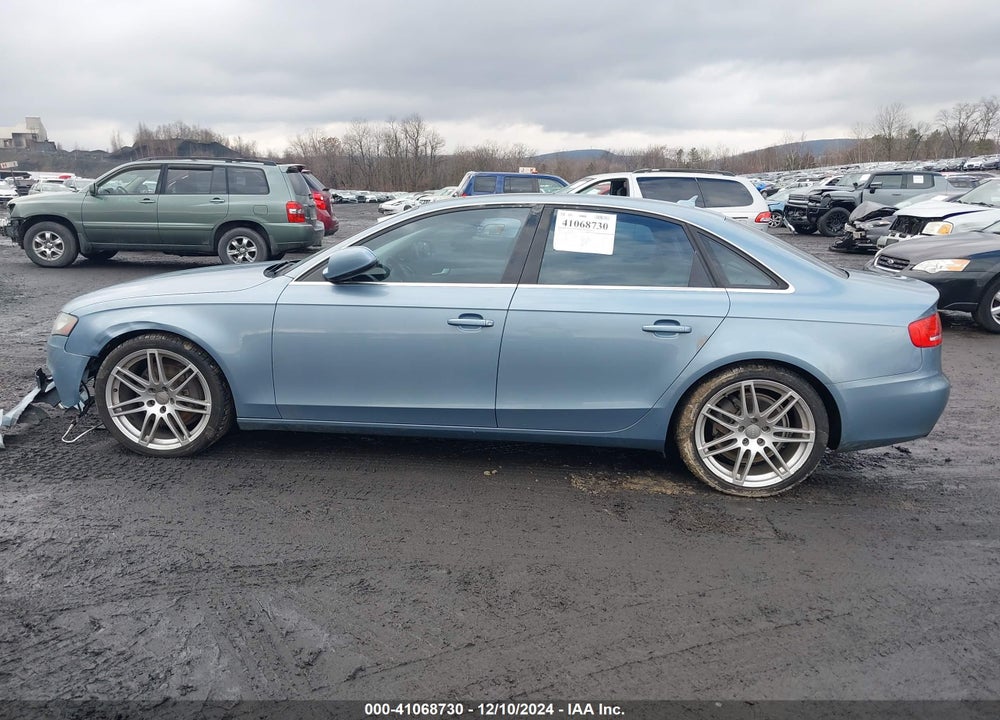2011 AUDI A4 2.0T PREMIUM VIN: WAUKFBFL5BA097355