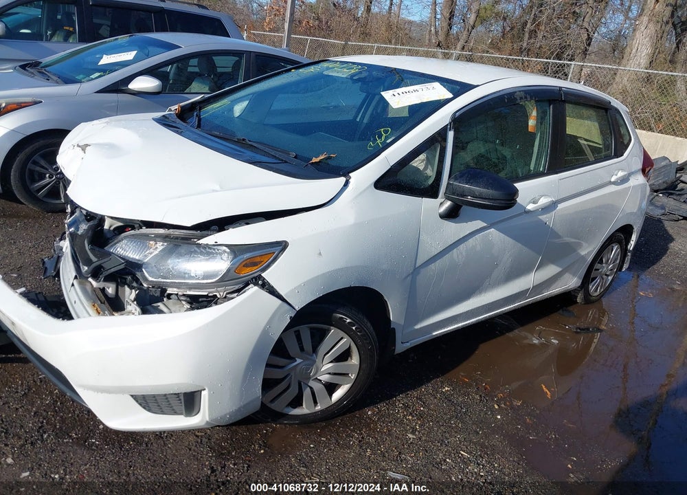 2017 HONDA FIT LX VIN: JHMGK5H5XHS018283