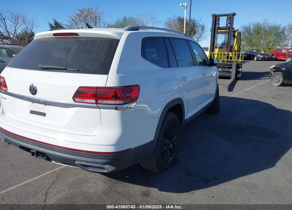 2021 VOLKSWAGEN ATLAS 3.6L V6 SEL VIN: 1V2ER2CA7MC549810