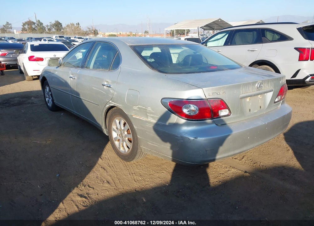 2003 LEXUS ES 300 VIN: JTHBF30G736002169