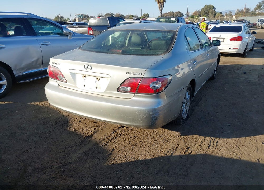 2003 LEXUS ES 300 VIN: JTHBF30G736002169