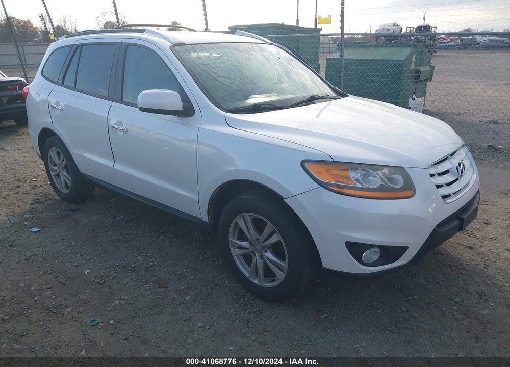 2011 HYUNDAI SANTA FE LIMITED V6 VIN: 5XYZK4AG2BG046561