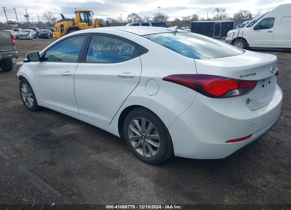 2016 HYUNDAI ELANTRA SE VIN: 5NPDH4AE6GH753007