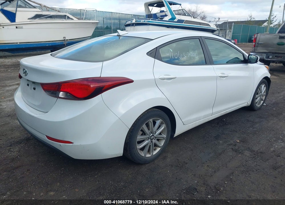 2016 HYUNDAI ELANTRA SE VIN: 5NPDH4AE6GH753007