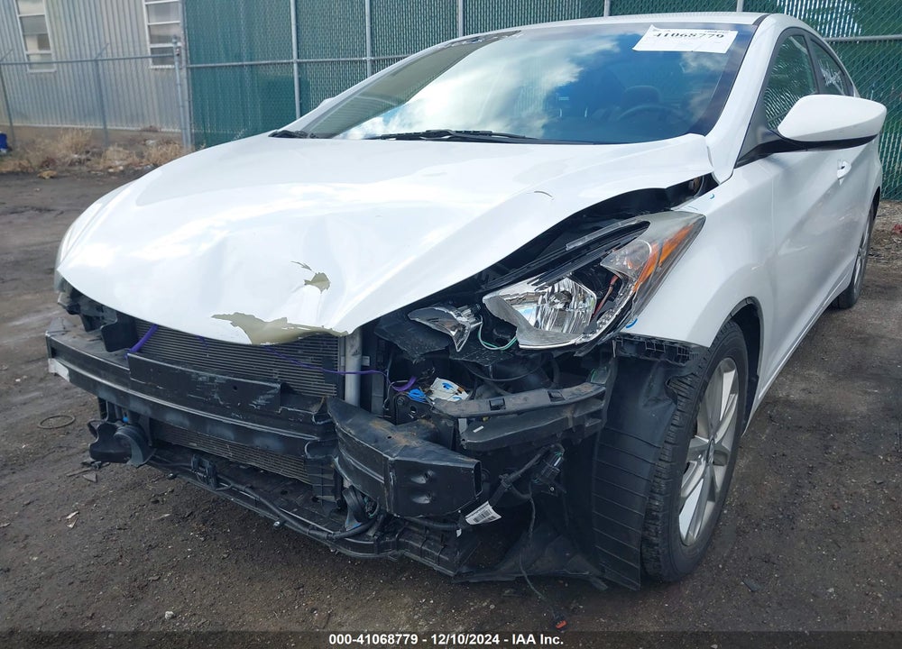 2016 HYUNDAI ELANTRA SE VIN: 5NPDH4AE6GH753007