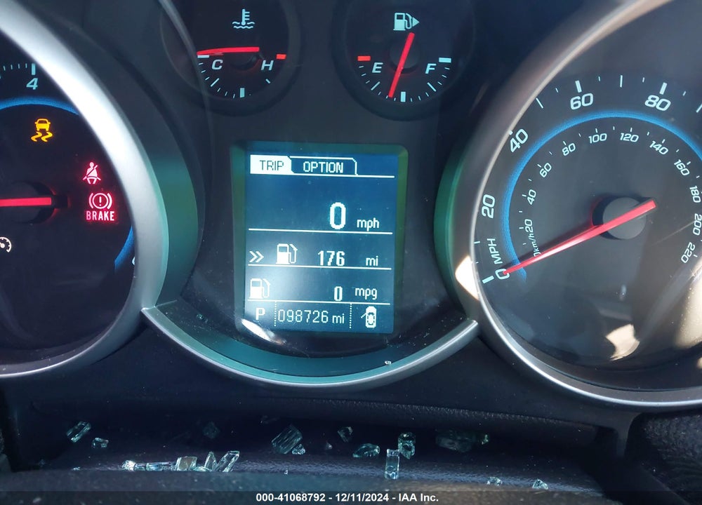 2014 CHEVROLET CRUZE LT VIN: 1G1PK5SB4E7384716