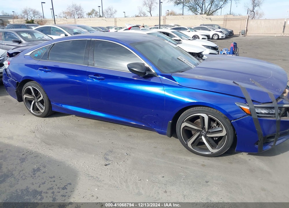 2022 HONDA ACCORD SPORT VIN: 1HGCV1F37NA089901