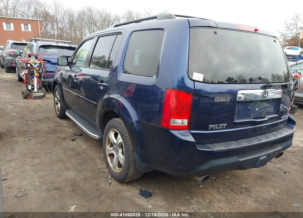 2013 HONDA PILOT EX-L VIN: 5FNYF4H50DB022189