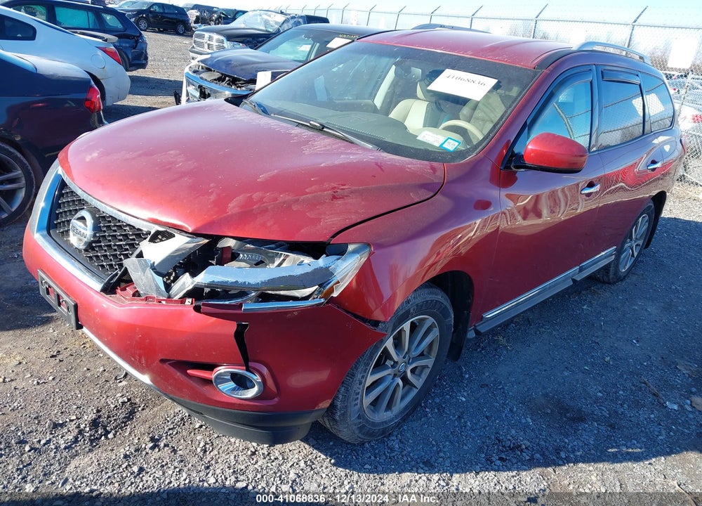 2014 NISSAN PATHFINDER SL VIN: 5N1AR2MM6EC712758