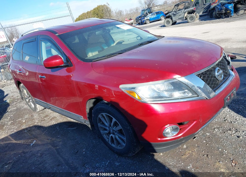 2014 NISSAN PATHFINDER SL VIN: 5N1AR2MM6EC712758