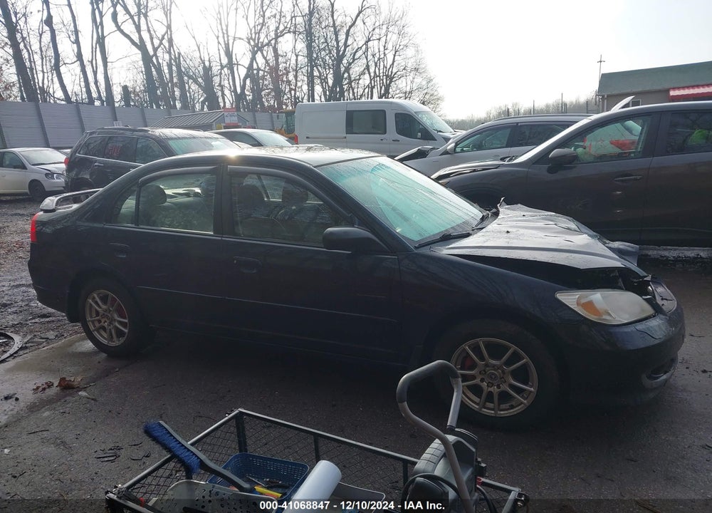 2004 HONDA CIVIC LX VIN: 1HGES16544L000730