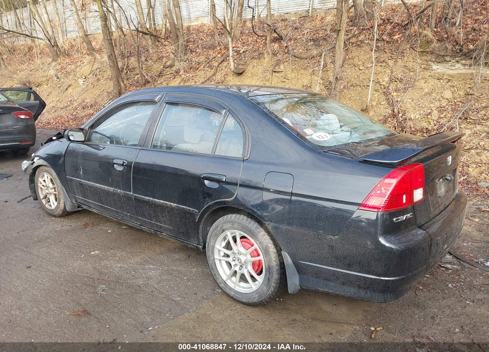 2004 HONDA CIVIC LX VIN: 1HGES16544L000730