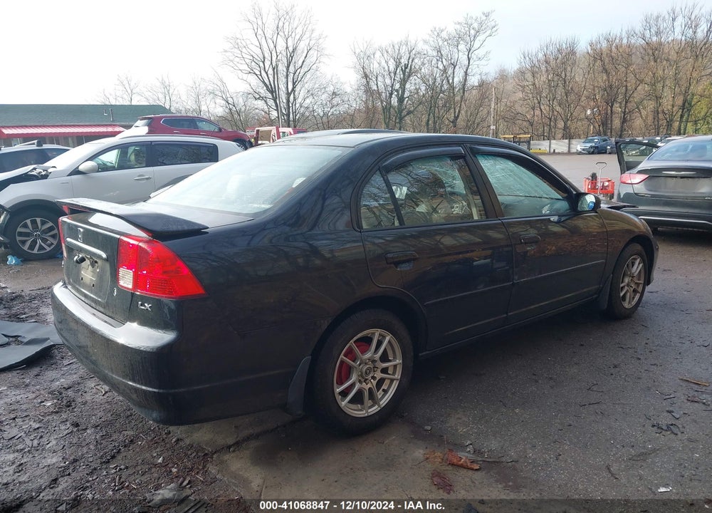 2004 HONDA CIVIC LX VIN: 1HGES16544L000730