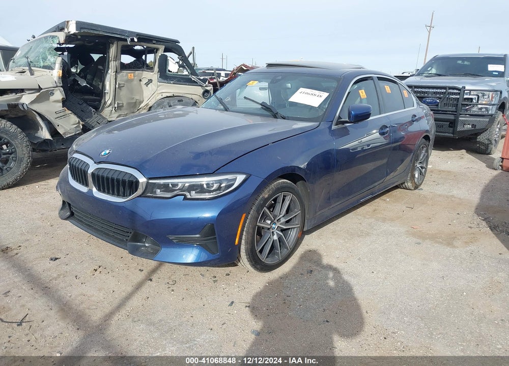 2022 BMW 330I VIN: 3MW5R1J09N8C45051
