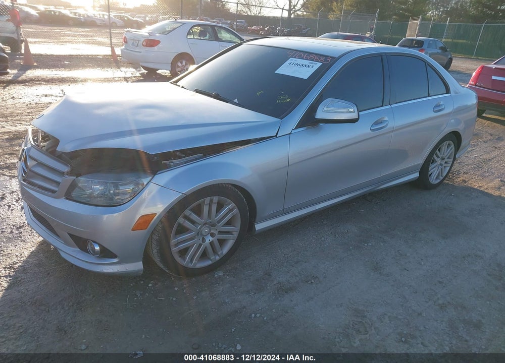 2008 MERCEDES-BENZ C 300 LUXURY/SPORT VIN: WDDGF54X28F063679